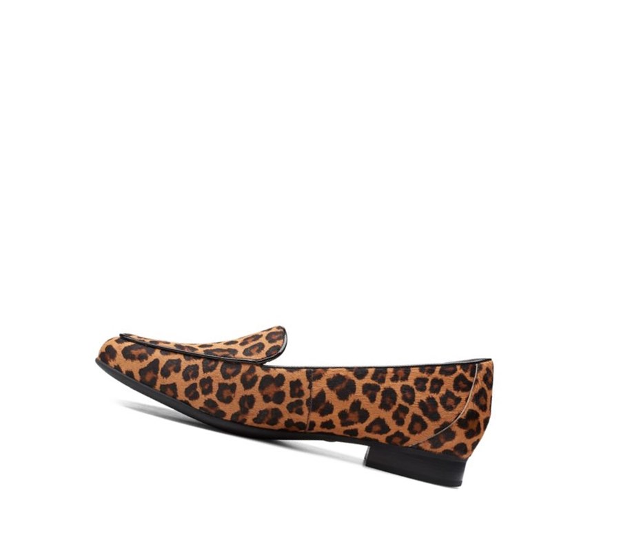 Femme Chaussures Habillées Clarks Un Blush Ease Print Cuir Leopard - france MHN-43000664