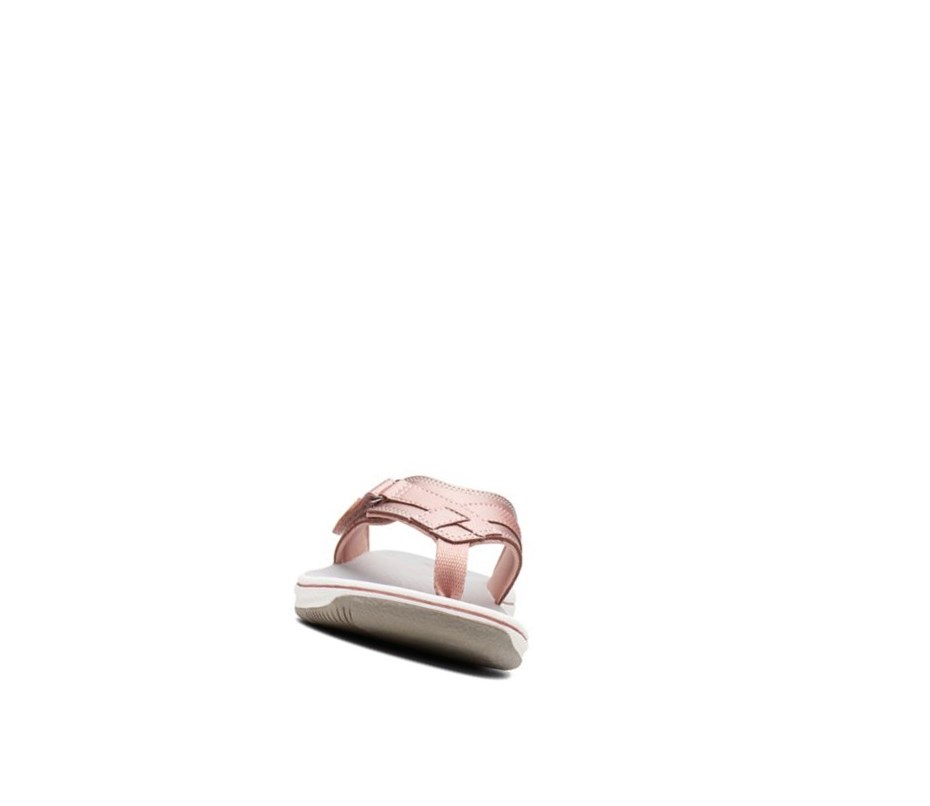 Femme Tong Clarks Brinkley Sea Rose Doré - france AQV-04409264