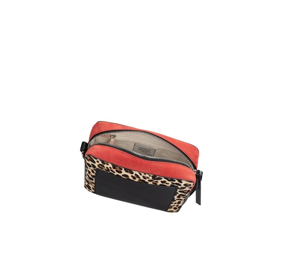 Femme Leather Bags Clarks Marva Cove Print Cuir Leopard - france UMJ-63901664