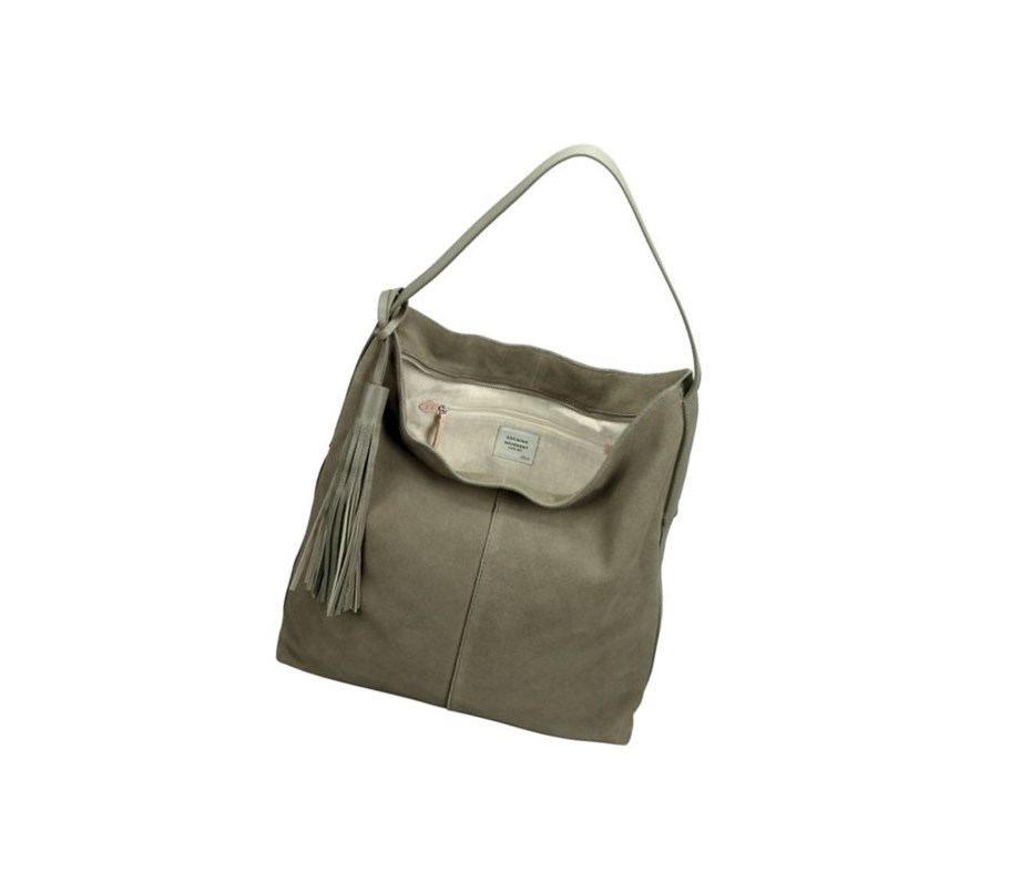 Femme Leather Bags Clarks Tornolo Eva Vert Olive - france AKT-00560069