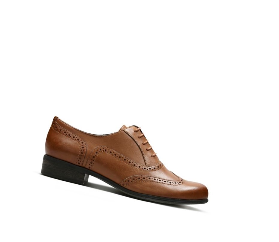 Femme Chaussures Cuir Clarks Hamble Oak Cuir Marron Foncé - france SFO-05291796