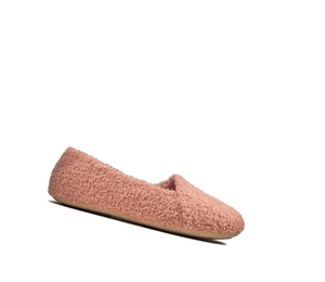 Femme Chaussons Clarks Cozily Snug Rose Foncé - france DKY-39617220