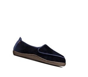 Femme Chaussons Clarks Home Charm Bleu Marine - france WPC-68693634