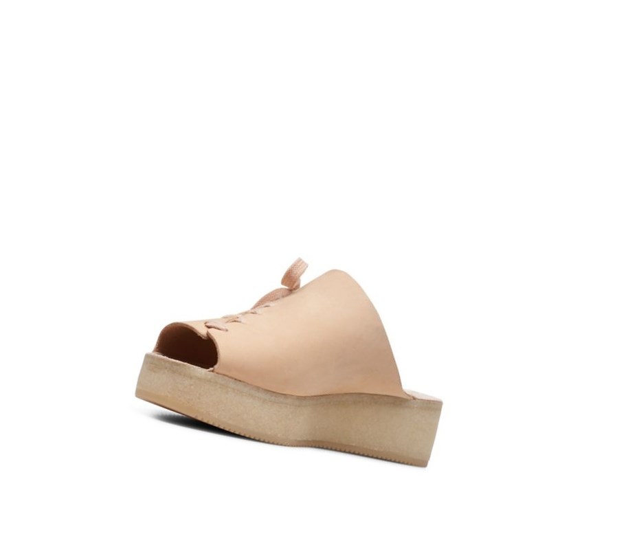 Femme Wallabee Clarks Wallacraft Open Nubuck Rose Clair - france FMH-37467902